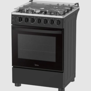 Midea 60*60- 3Gas + 1 Electric Standing Cooker With Electric Oven (60E3G1H4F-BK)
