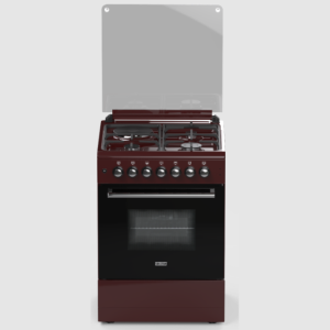 SOLSTAR 60x60cm FREE STANDING OVEN , Brown (SO-631DKPINBSS)