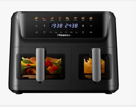 Hisense Dual Air fryer 6.5L + 4.5L (H11AFBK2S4)