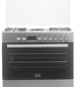 Simfer Cooker 4 Gas +2 Electric - F9429SEWIM, Inox