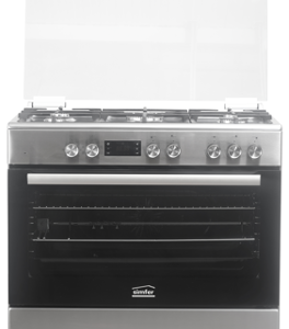 Simfer Cooker 5 Gas - F9509SEWIM, Inox