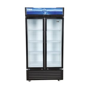 MIKA Showcase Chiller, 620L, Single Door, Black