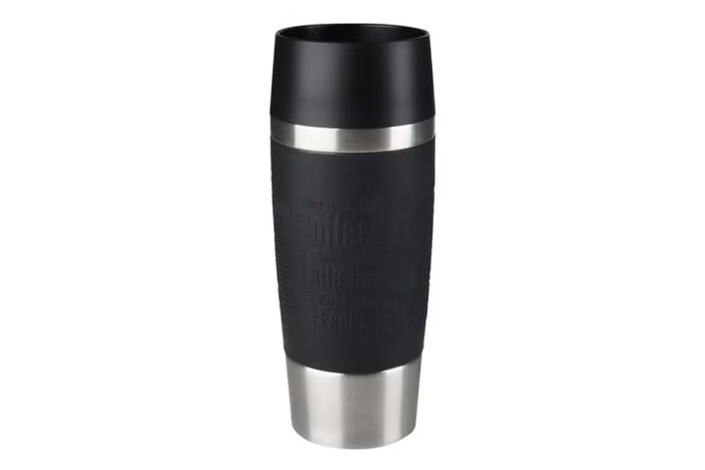 TRAVEL MUGS – 0.36L Black Silver K3081114