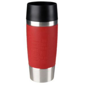 TRAVEL MUGS – 0.36L Red Silver K3084114