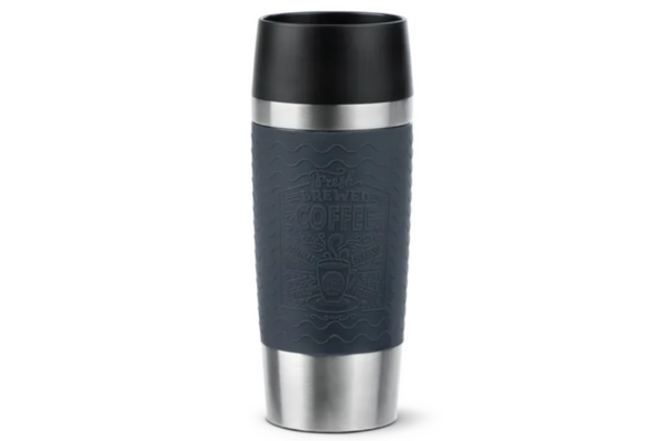 TEFAL ESSENTIAL THERMAL TRAVEL MUG – GREY: N2021510