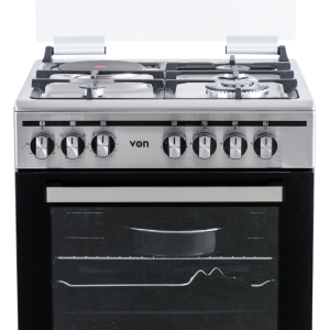Von Cooker 3 Gas + 1 Electric – Cast Iron Semi Inox( VCF663161FSX)