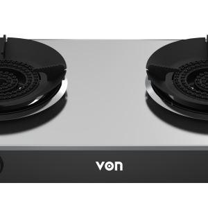 VON VCT-230DKCX Cooker 2 Gas Direct Fire, Dual Burner