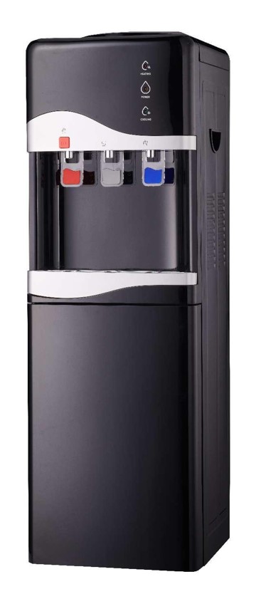 Von Electric Cooling Dispenser – Matte Black + Silver(VDE-311CLK)