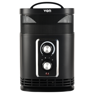 VON VHF152MLK Fan Heater, 1500W - Black