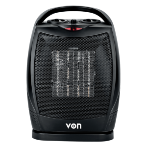 Von VHF182MLK Fan Heater, 1800W – Black