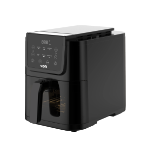 VON VAF050DSTK Slim Digital Air Fryer, 5L