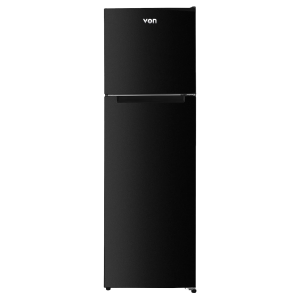 VON VRT-334NVAK Double Door Fridge, Top Mount Freezer, No Frost- 334L