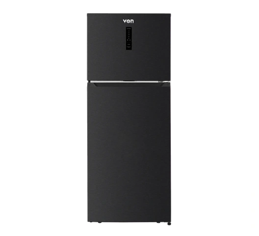 VON VRT-420NVAK Double Door Fridge, Top Mount Freezer, No Frost- 415L