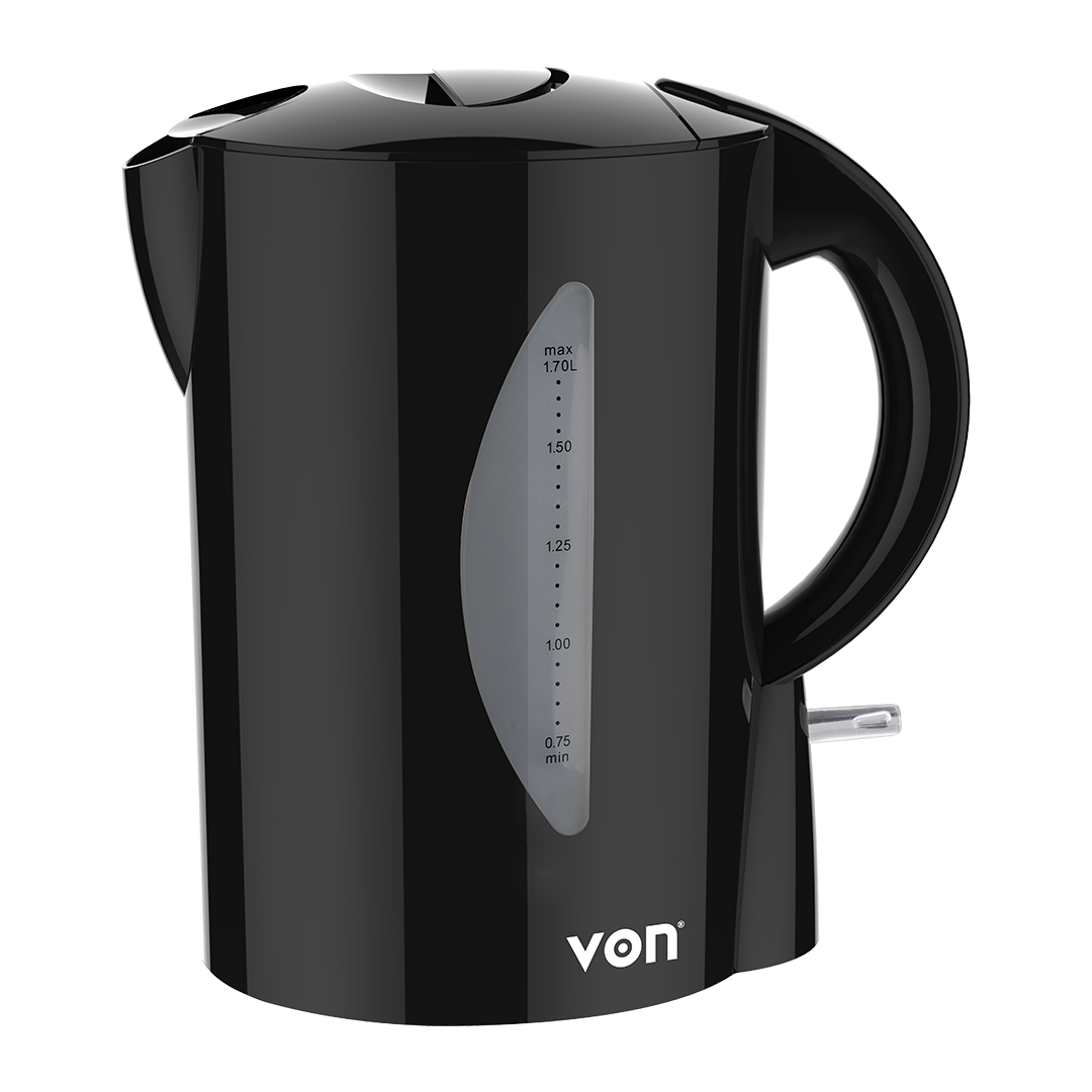 VON VSKC17BVK Corded Kettle - 1.7L