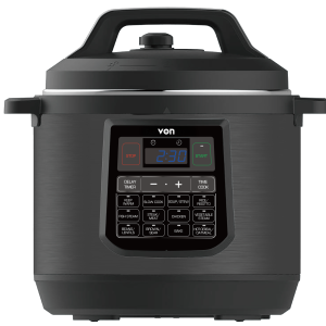 VON VPC813XMK Pressure Cooker - 8L 1200W, Stainless steel Pot