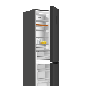 VON VRB-377NVAK Bottom Mount Freezer 377L - Black Inox