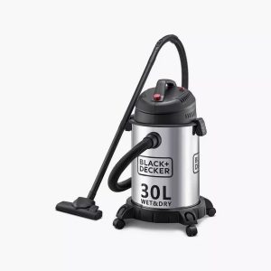 BLACK+DECKER WV1610-B5 Vacuum Cleaner 30L Pot 1600W Stainless Steel