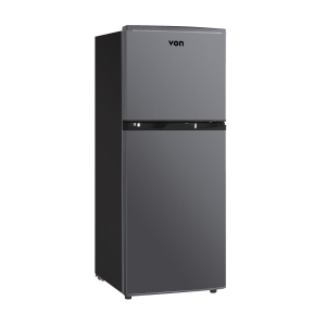 Von VRT-175DRHS Top Mount Fridge, 175L - Silver