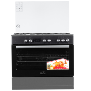 Simfer FREE STANDING 5 Gas + 1 Electric Oven COOKER (9507WEID)