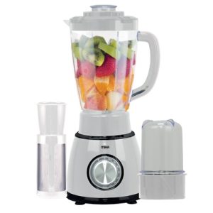 MIKA 2 in 1 Blender, 1.5L, 550W BLENDER (MBLR503WB)