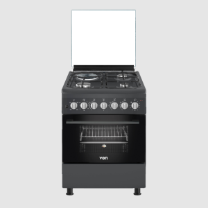 Von Cooker 3 Gas + 1 Electric Graphite Grey(VCF553141FFG)