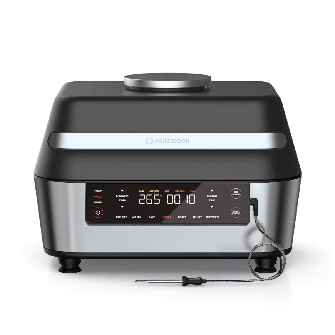 Nutricook Smart Air Fryer & Indoor Grill, XL(NC-AFG960)
