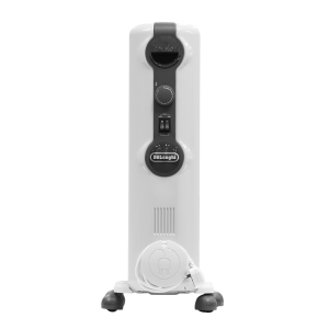 Delonghi TRRS1225 Oil Filled Radiator Heater, 12 Fin - White