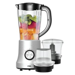 MIKA 3 in 1 Blender, 1.5L, 550W BLENDER (MBLR703SS)