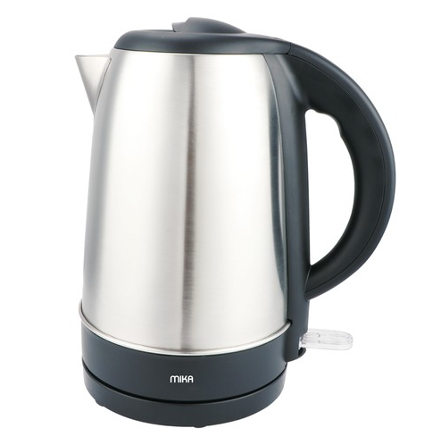 MIKA Kettle, 1.7L, 360º Cordless, Concealed Element, S/STEEL(MKT2102X)