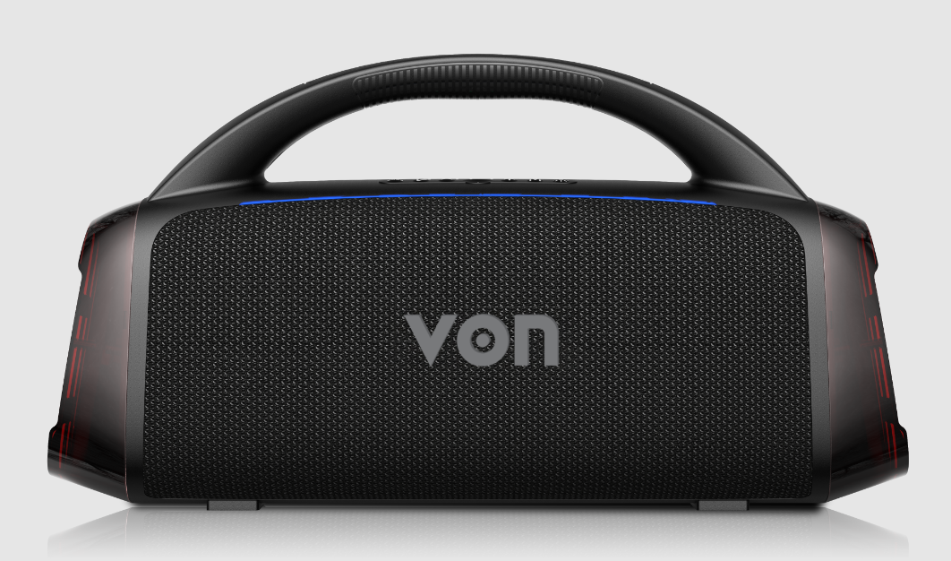 Von VPS70X5LEK Bluetooth Portable Party Speaker IPX5, 70W – Black