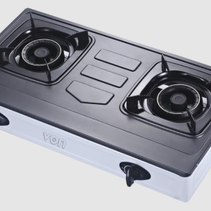 Von Table Top Dual Burner – Grey (VCT2TRGY)
