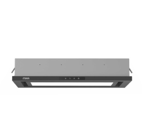Mika Under Cabinet Hood, 60cm, Black (MHR672TB)
