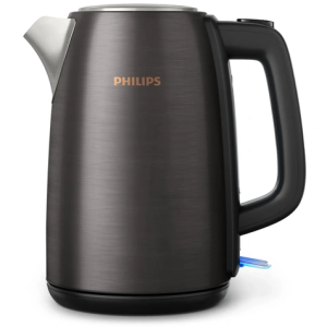 Philips Plastic Kettle – 1.7L, Black & Copper(HD9352/31)