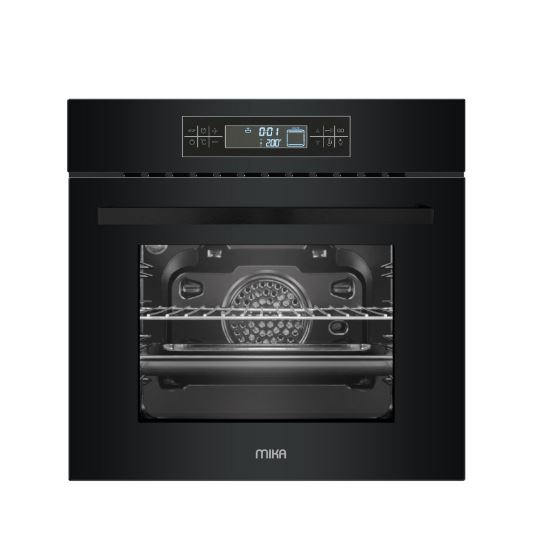 MIKA Built In Oven, 60cm, Touch Control, Glass(MBV3102DFBG)