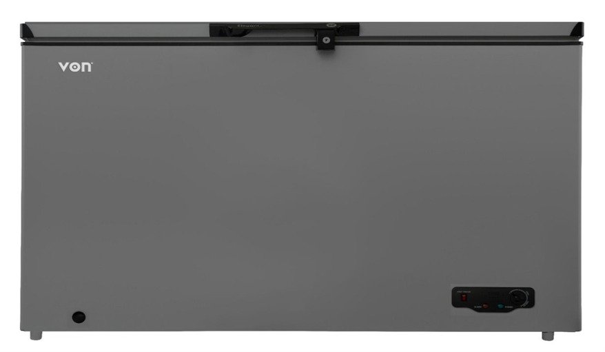 Von Chest Freezer – 505L, Grey (VAFC50DFS)