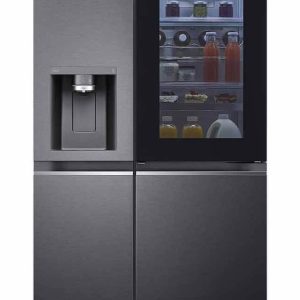 LG GC-X257CQES Side by Side Fridge, 635 L - InstaView, UVnano™ Dispenser, HygieneFresh+™