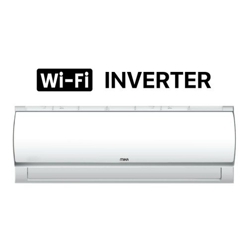 MIKA Air Conditioner, Split Type, 24000BTU, Inverter, White