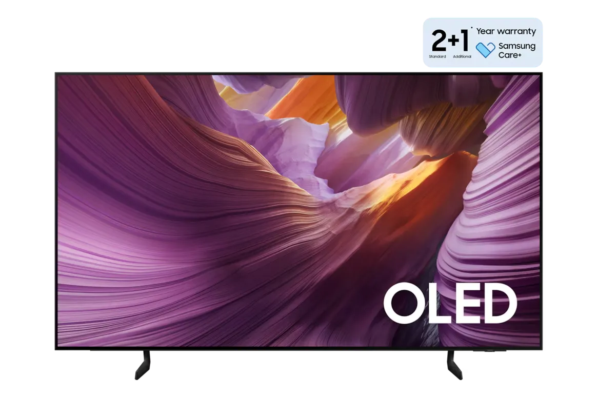 Samsung 65in QA65S85FAEXKE OLED 4K TV NQ4 AI Gen2 Processor, Neo Quantum HDR+, AI Upscaling