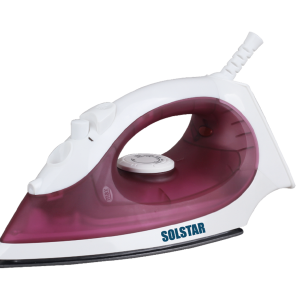 SOLSTAR 1600W Non-Stick Steam Iron, Purple(IS1078APPBSS )