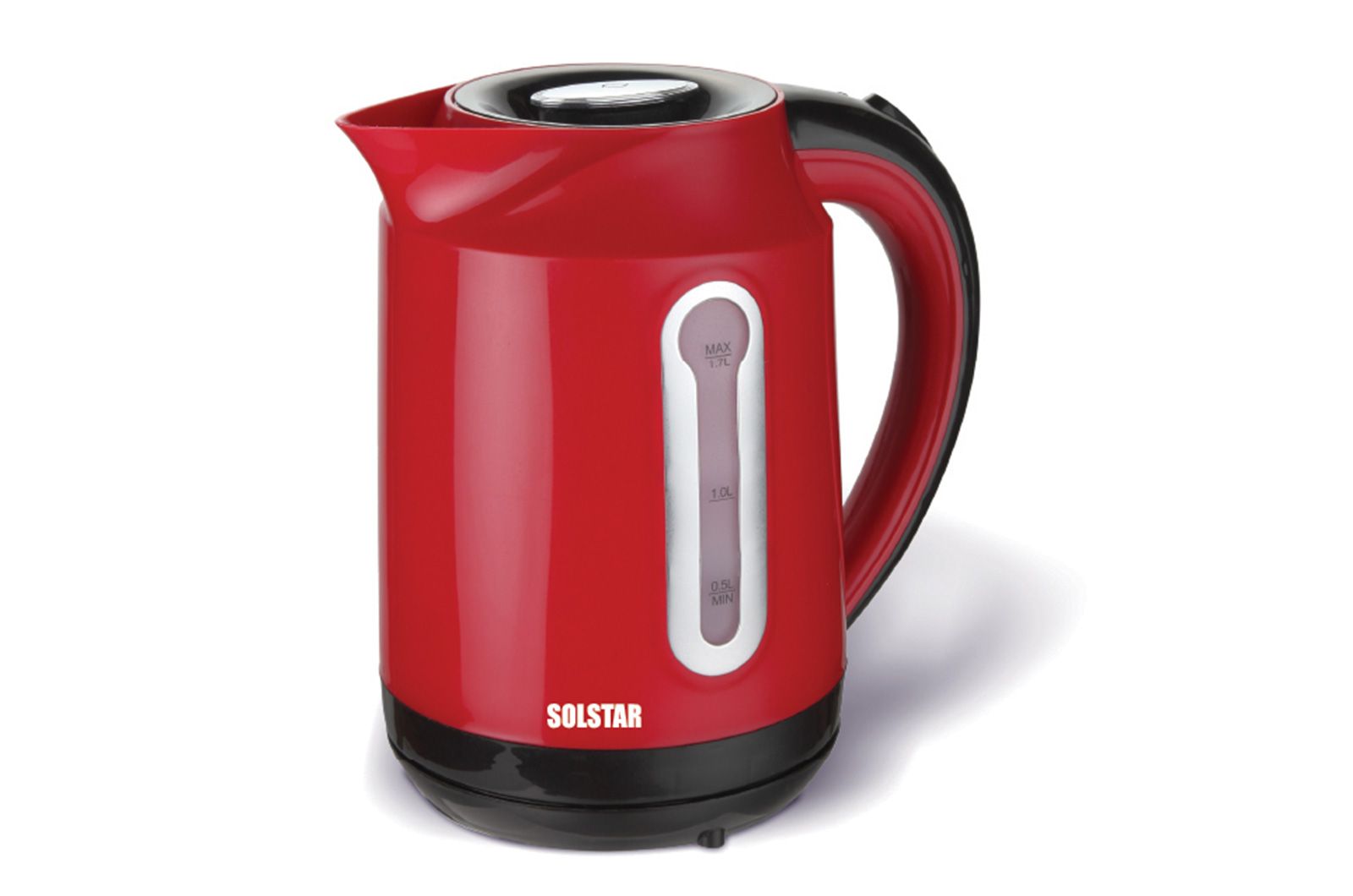 SOLSTAR 1.7L Electric Kettle 2200W, Red(KJ1737ARDBSS)