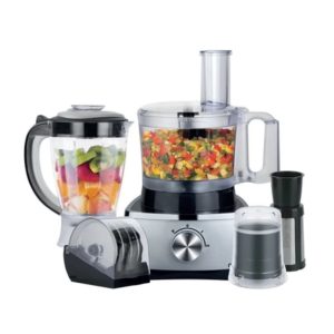 Mika Multi Food Processor, 7 in 1, 1.5L, Black & SS(MFP171SL)