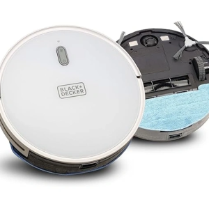 Black+Decker Robotic Vacuum Cleaner and mop 2-in-1 – Black (BRVA425B10-B5)