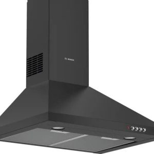 Bosch DWP64CC60Z Chimney Wall Mounted Built in Hood, 60cm - Black