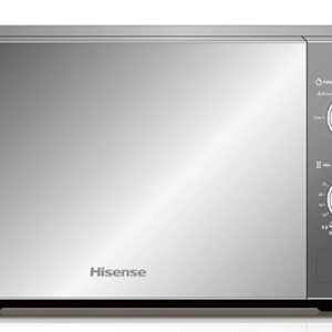 Hisense H20-MOMS10 Mechanical Solo Microwave Oven, 20L - Silver