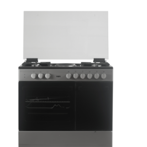 Von Cooker 4 Gas + 2 Electric – 2 Rapid Black and Inox Grey ( VCF964261FSY)