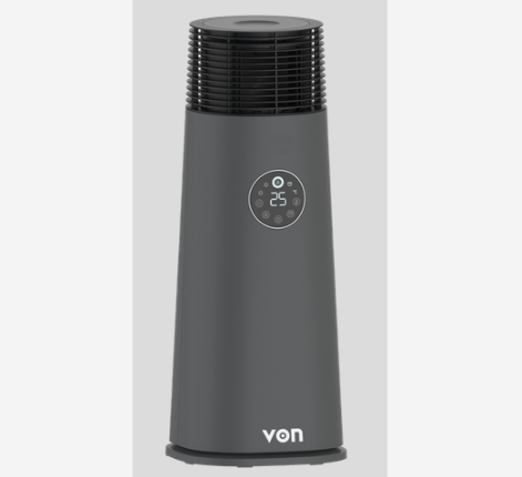 Von Tower Heater, 2200W – Black( VHT203DYAK)