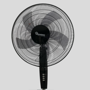 BLACK STAND FAN , WITH REMOTE – (RM/757)