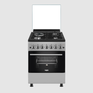 Von Cooker 3 Gas + 1 Electric – VCF553131NFS, Silver