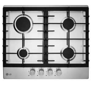 LG Built-in Gas Hob with 4 Burners (HU641BBG)
